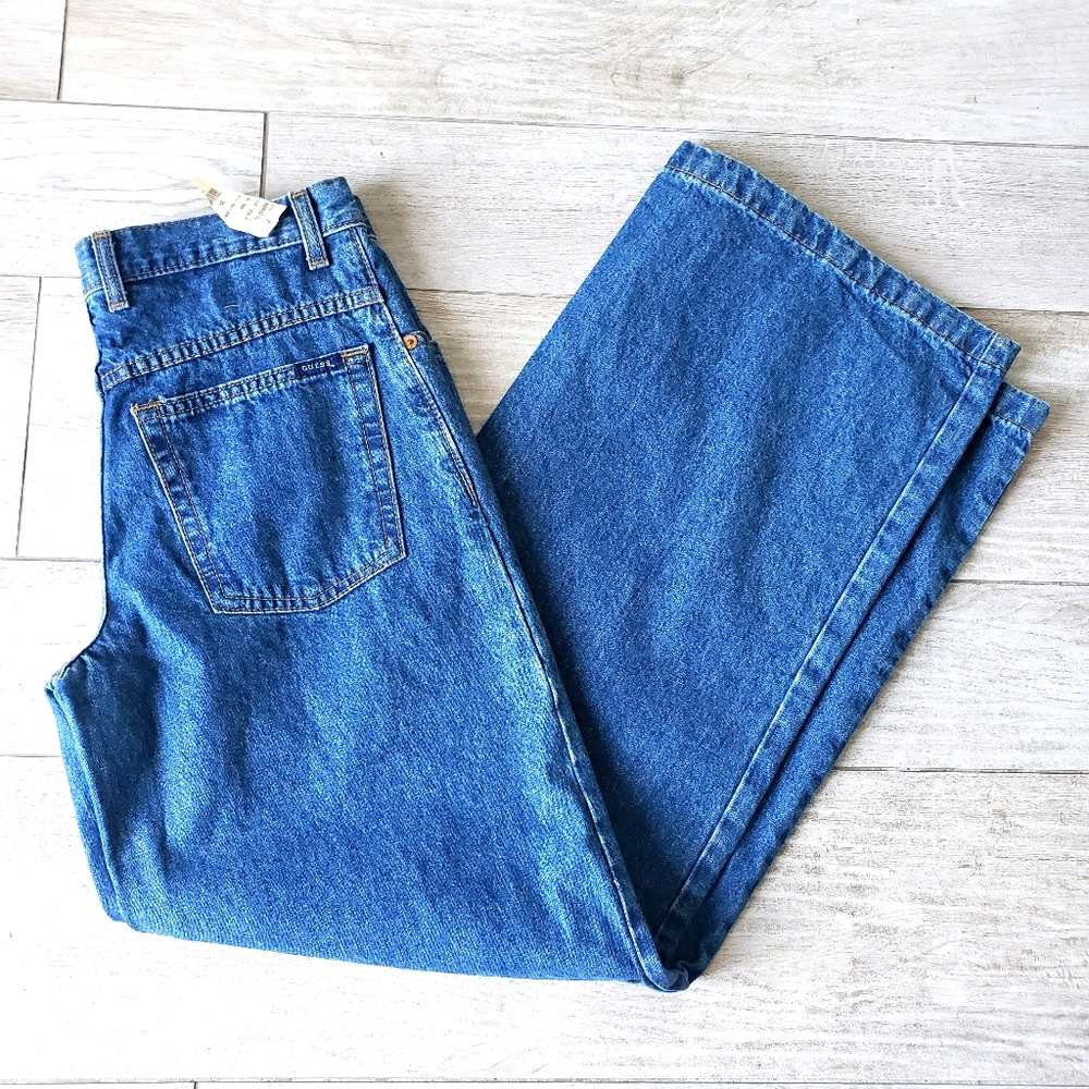 AWESOME Vintage Guess Wide Leg Jeans